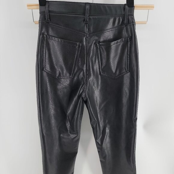 Abercrombie & Fitch Curve Love Vegan Leather Jeans (27 / 4S) - Picture 7 of 9